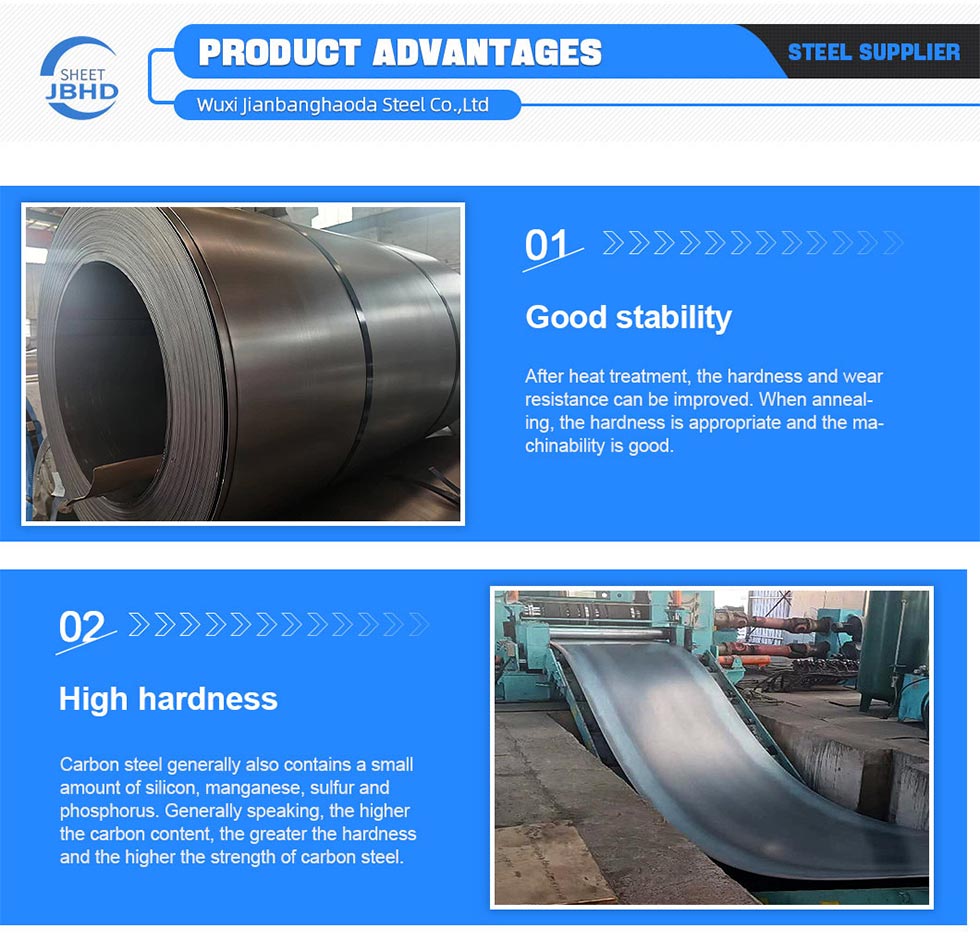 Ms Q345 Hot Rolled Carbon Steel Coil